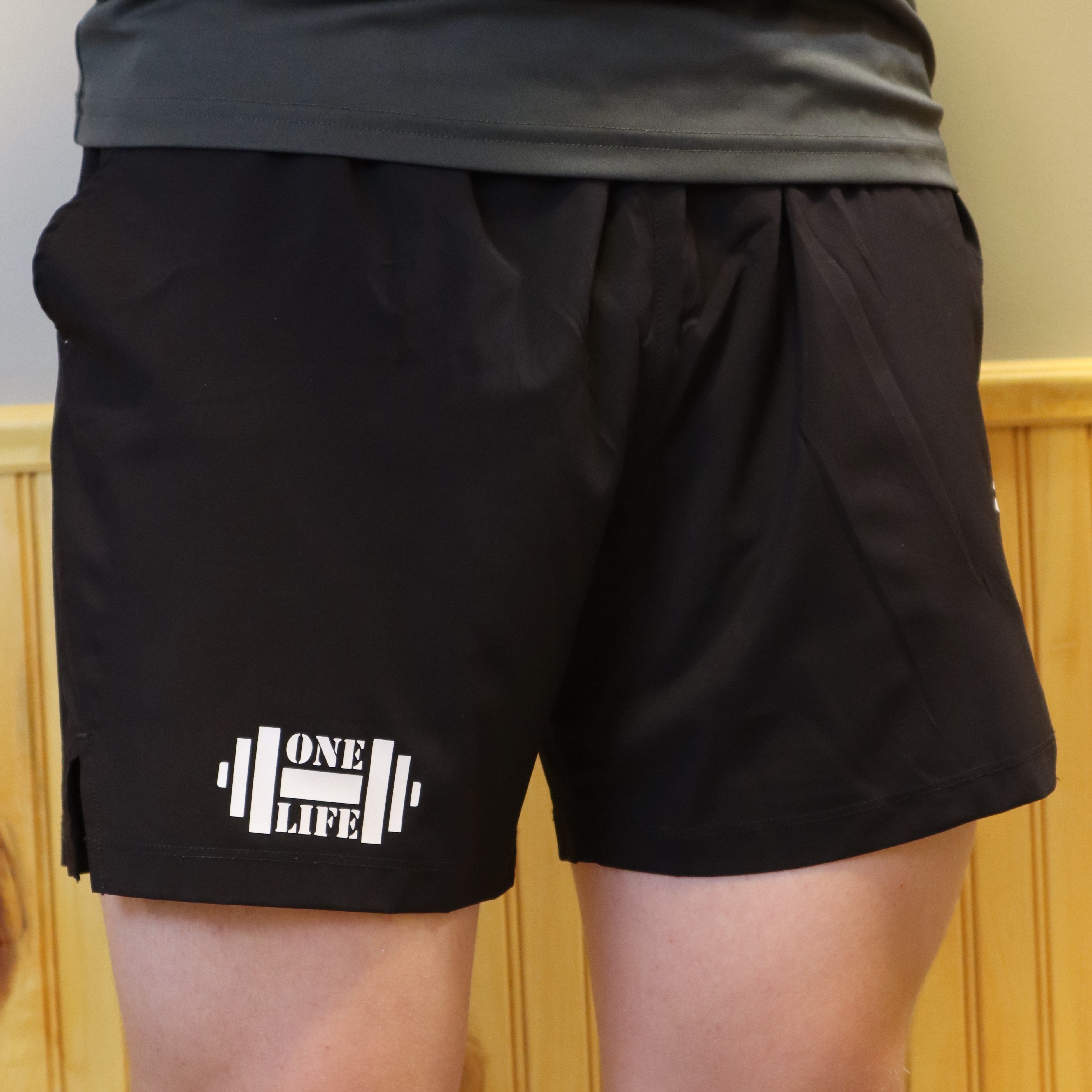 Women's Compression Shorts 7.5 inch Inseam (Black) – OneLife Athletics